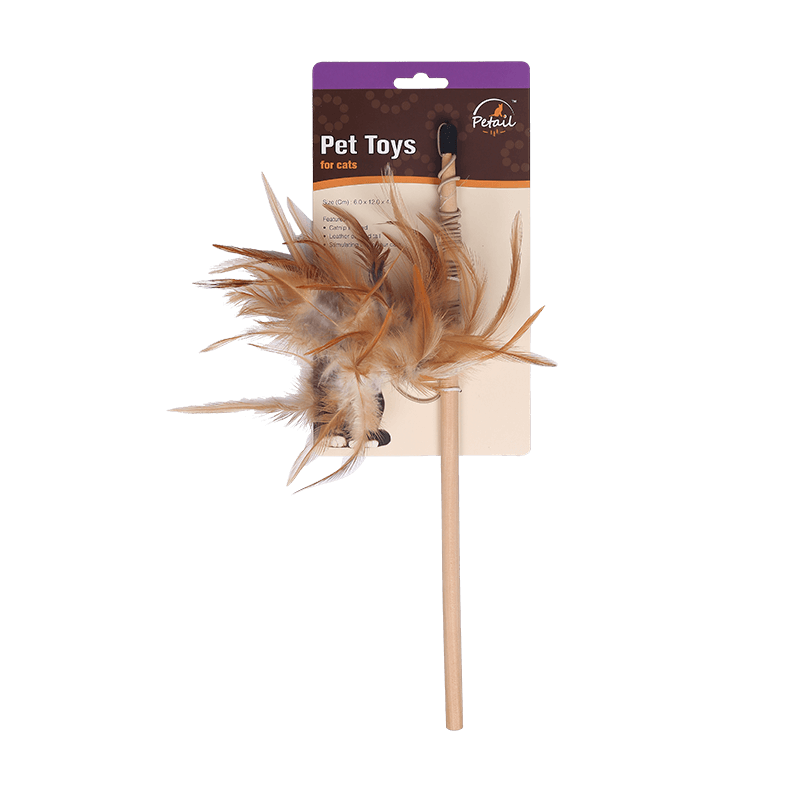 Cat feather teaser Interactive Cat Toy